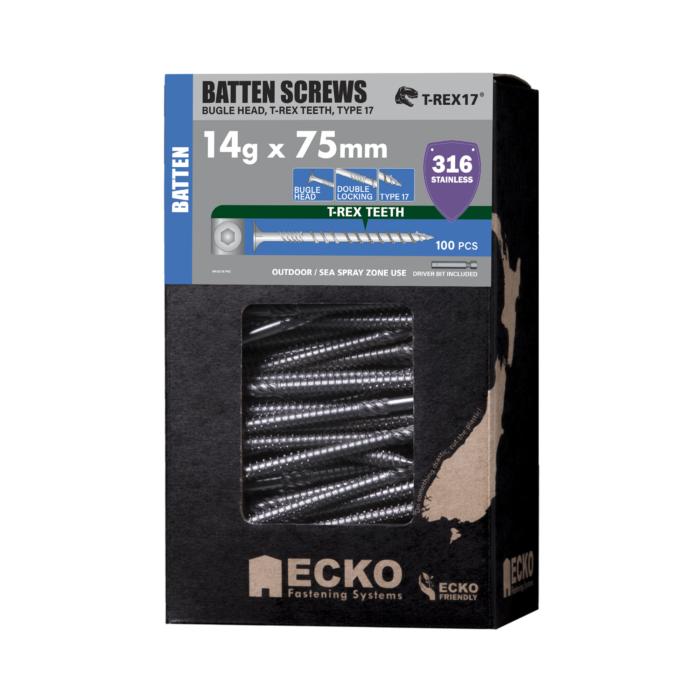 T-REX17® Batten Screw - 316 S/Steel - Image 3