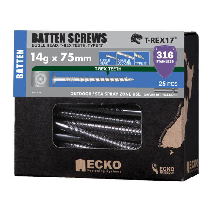 T-REX17® Batten Screw - 316 S/Steel - Image 2