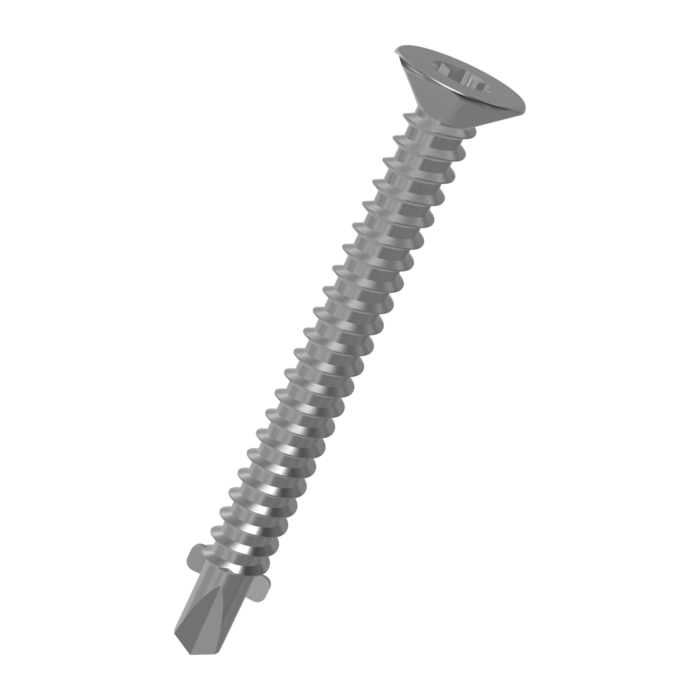 T-REX17® Countersunk Head Winged Metal Screw - C4 Galvanised
