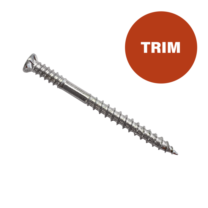 T-REX17® Decking Screw Trim Head - 316 S/Steel