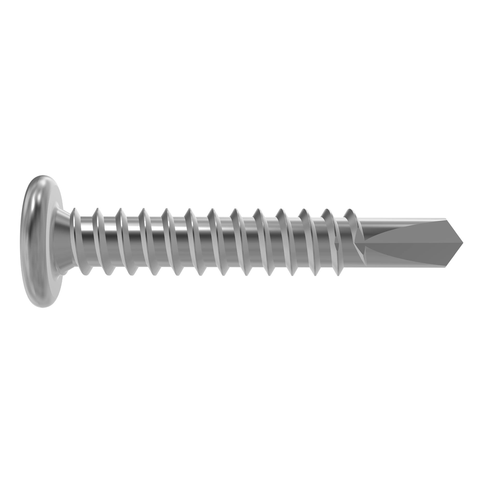 Wafer Head Self-Drilling Screws - C4 Galvanised - Image 2