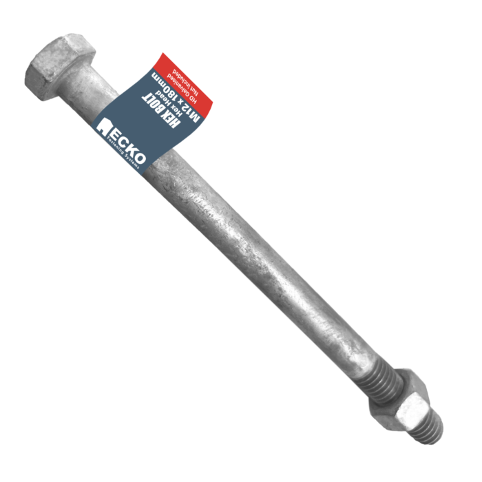 Hex Bolt & Nut - HD Galvanised