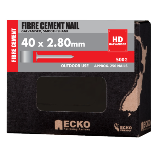 Otter Fibre Cement Sheet Plain Shank Galvanised Nails, 30 x 2.8 mm (Pack of  20) : Amazon.com.au: Home Improvement