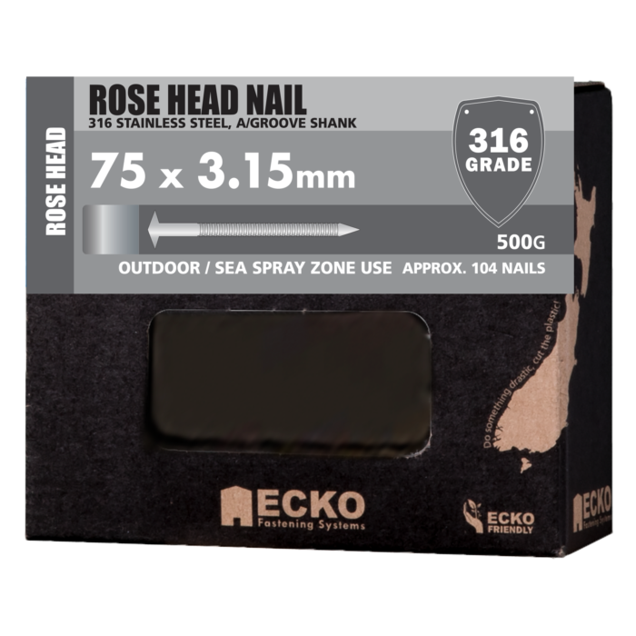 Rose Head - 316 Stainless Steel - Image 2