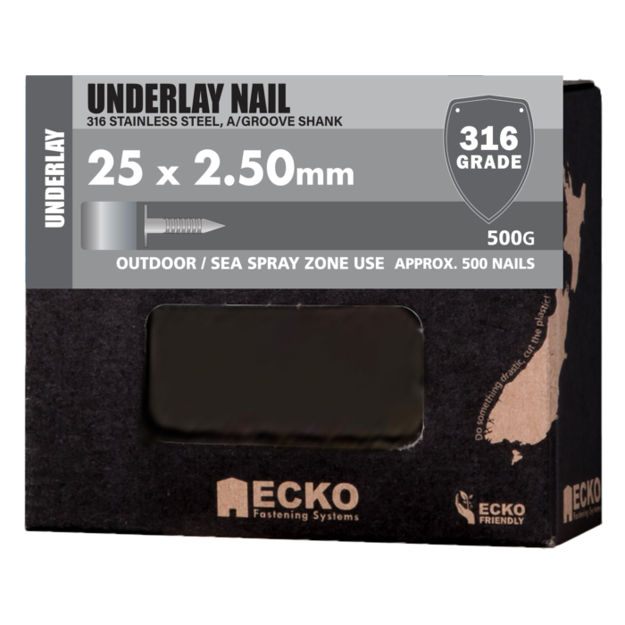 Underlay Nail - 316 Stainless Steel - Image 2