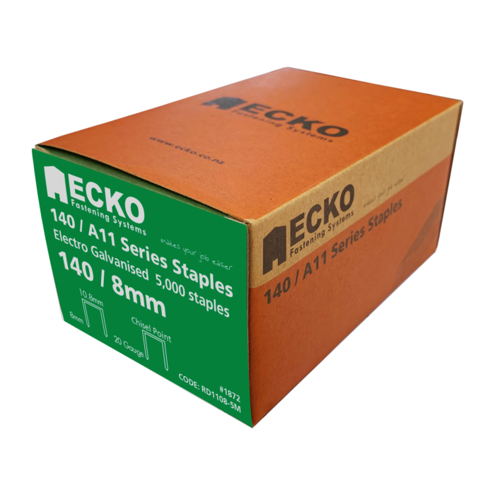 140 Series Staples - Electro Galvanised