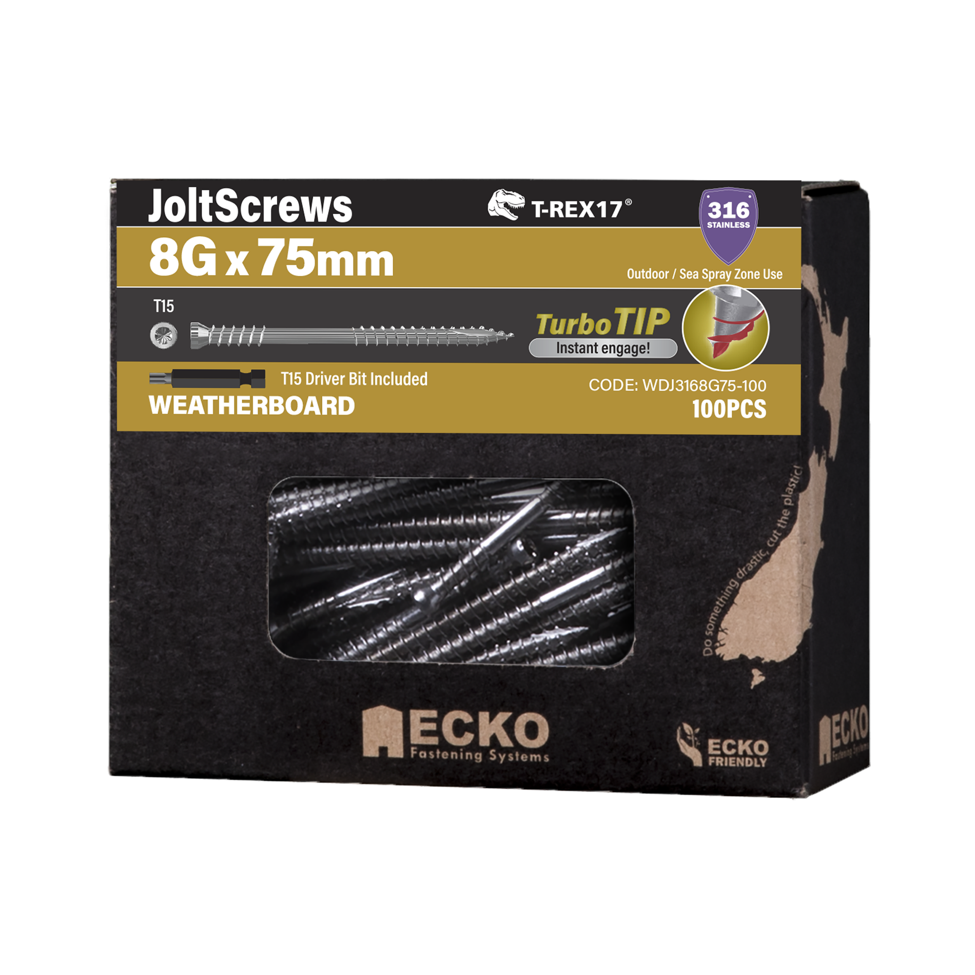 T-REX17® JoltScrew TurboTIP - 316 S/Steel - Image 6